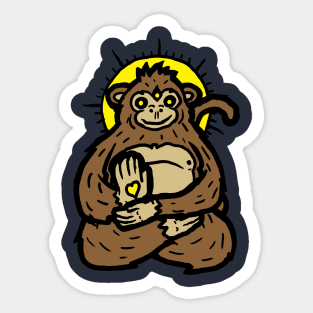 Spirit Monkey Sticker